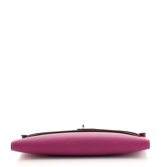 Hermes Kelly Cut Pochette Swift Purple - Picture 5 of 7